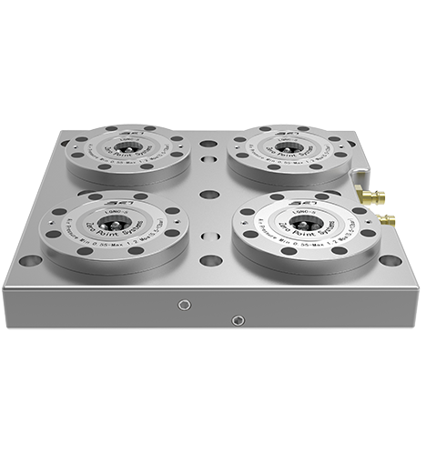 Four Element Zero Locator Base Plate