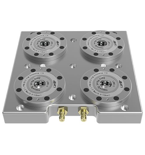 Four Element Zero Locator Base Plate